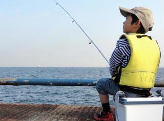 子どもと釣り